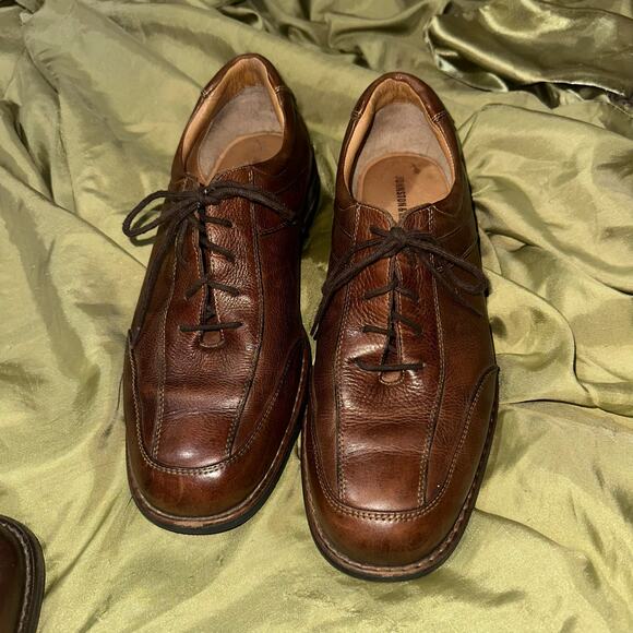Johnston & Murphy Brown Leather Oxfords Mens 9.5 M main image 6